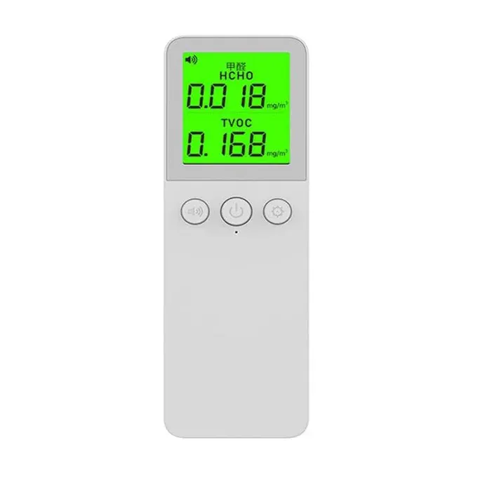AK17-Portable Air Quality Monitor Household HCHO TVOC Monitor Home Digital Air Quality Detector Multifunctional Formaldehyde Tester Air Analyzer