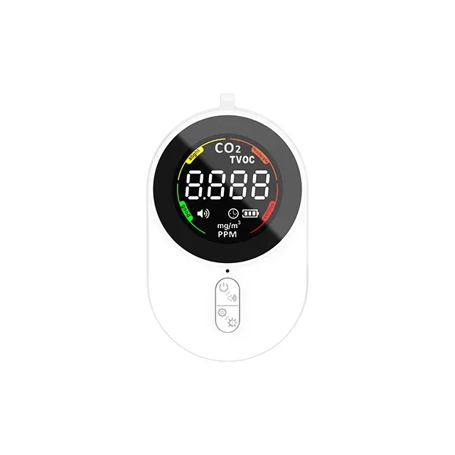 AK18B - Pocket Indoor Air Quality Monitor (CO2, TVOC), Wall Mountable, 39g